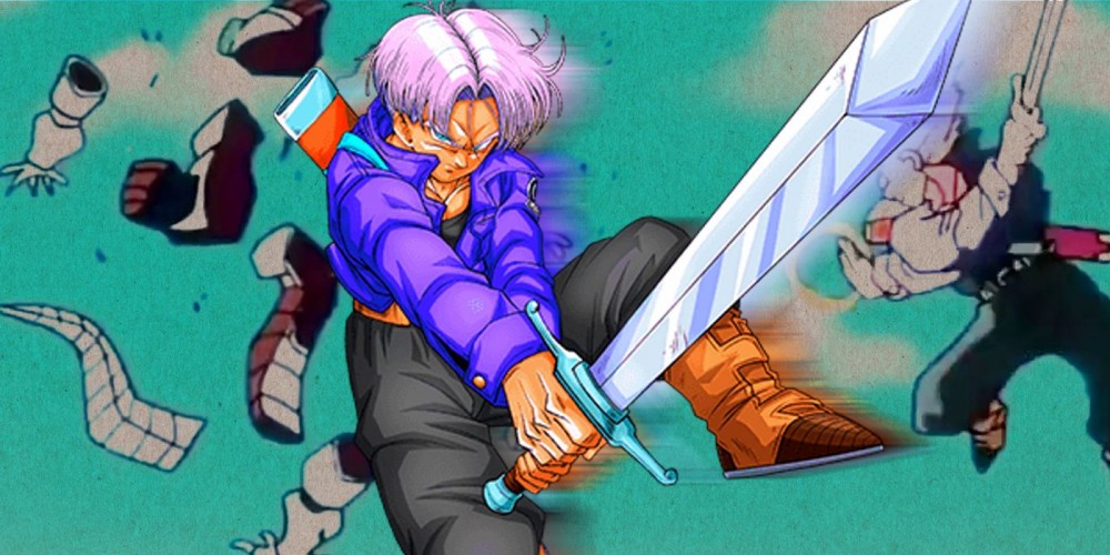 Anime Arsenal The Frieza Slicing Power Of Future Trunks Brave Sword